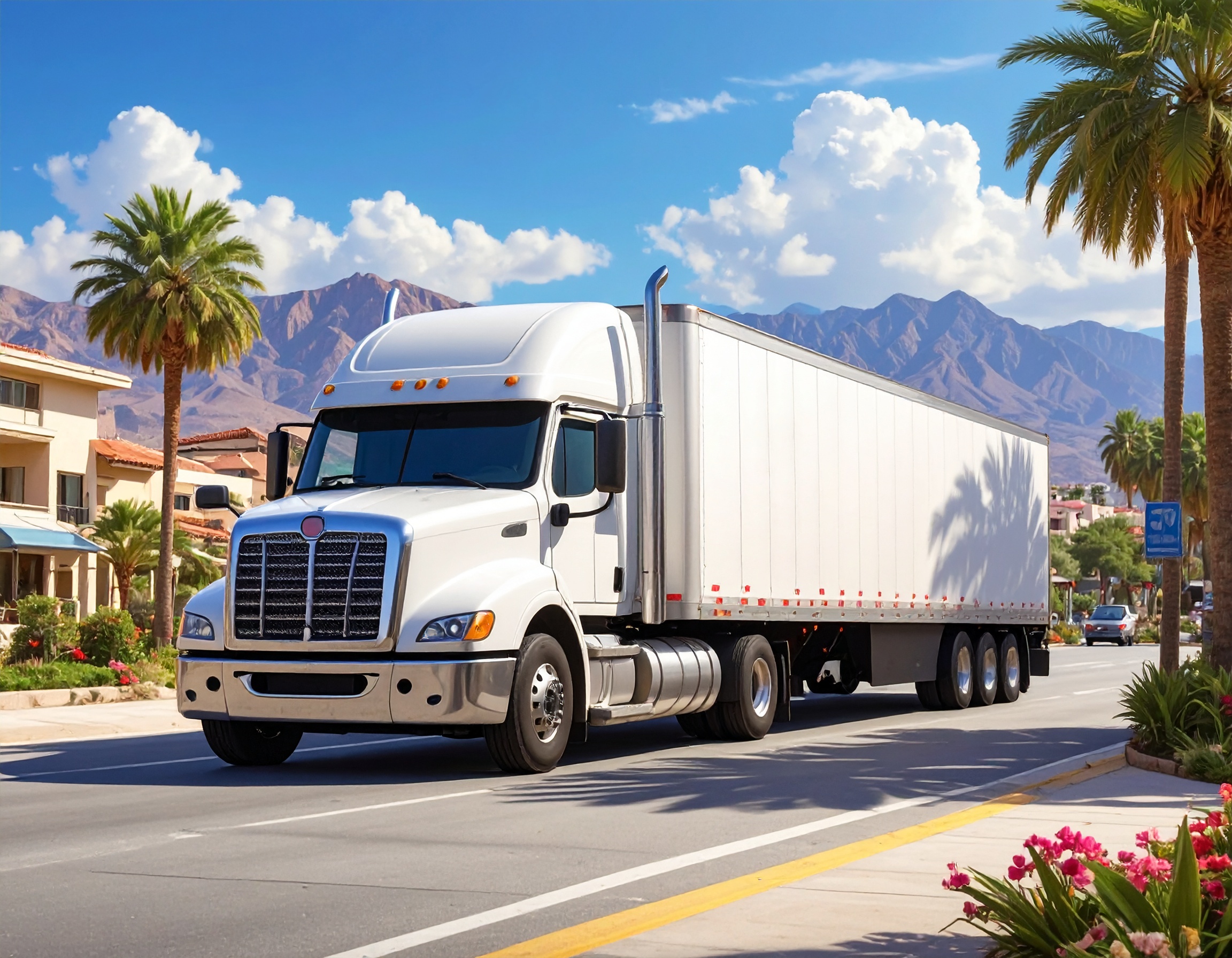 Hospitality Semi Truck